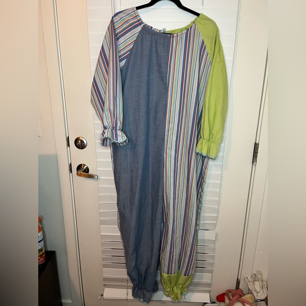 Vintage 70s? Clown Costume Onesie Retro Halloween Adult Mens Womens Clowncore